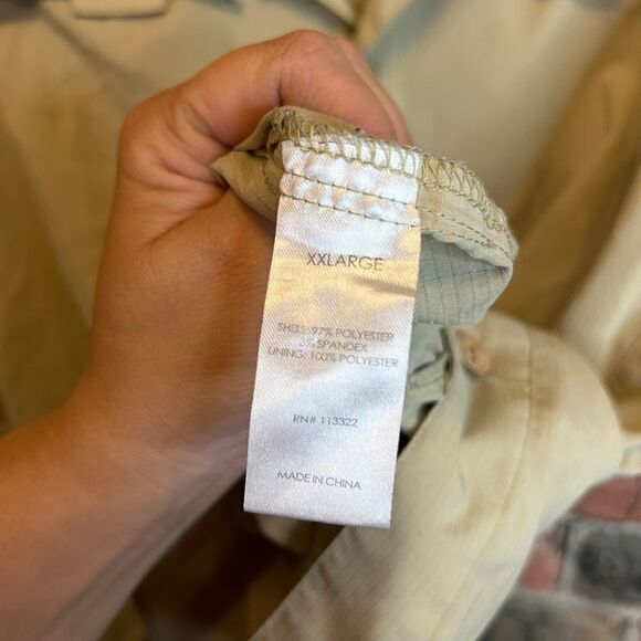 5 for $25🔥Banana Boat Tan Button Front Shirt XXL - Picture 4 of 9